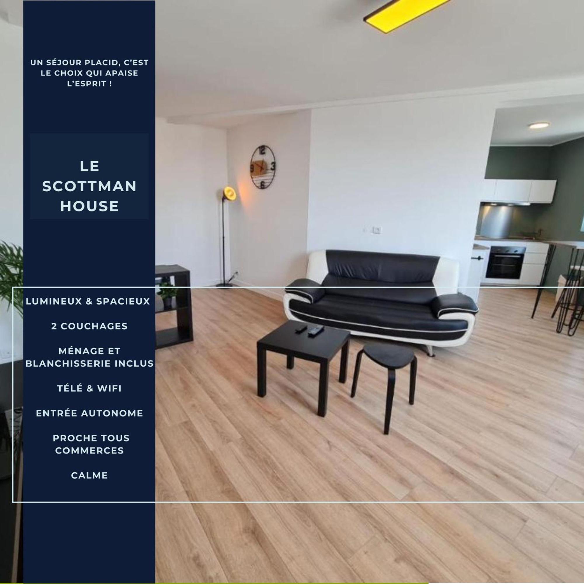 Le Scottmanhouse - Prive - Centre - Gare - Wi-fi * Arras
